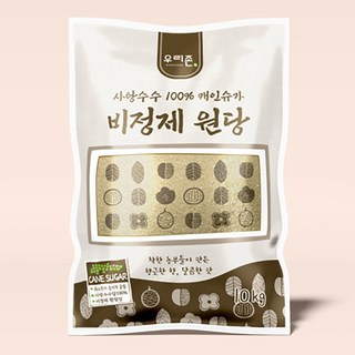 우리존 비정제 사탕수수당 10kg 1개 상품 이미지