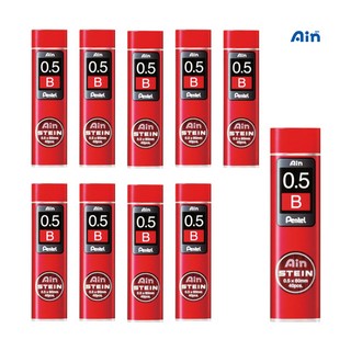 펜텔 아인슈타인 샤프심 0.5mm 10개입 1곽, 10개 대표 이미지 - 필기감 좋은 샤프 추천