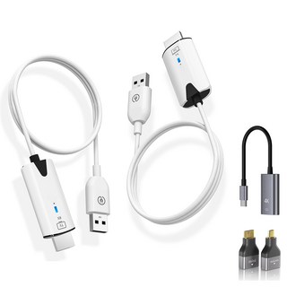 무선 HDMI 송신기 및 수신기 세트 30m 전송 거리 1080P HD 화질 지원, 송신기+수신기, 1개