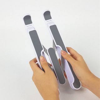 휴대용 접이식 노트북 스탠드 거치대, 검정, 1개