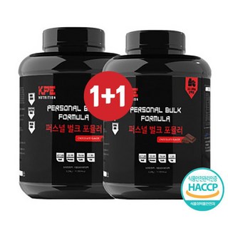 퍼스널 벌크 포뮬러 2개 3.2kg+3.2kg 체중증가 살찌는 보충제 (1+1 행사중), 1개, 200g