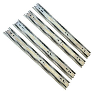 3단 45폭 광폭 볼레일 서랍레일 2조, 2세트, 볼레일3단45폭400mm