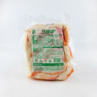 한성 크래미F 1kg 프리미엄 샐러드 김밥용 게살 초밥 스시용[아이스박스포함], 1개