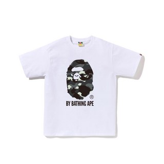 베이프 시티 카모 로고 반팔 티셔츠 A BATHING APE