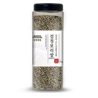 건강곡간 미국산 검정보리쌀, 1kg, 1개
