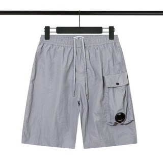 [CP컴퍼니] 남성 와펜 24SS 257 남여공용 데일리 트레이닝 와이드 반바지 순면