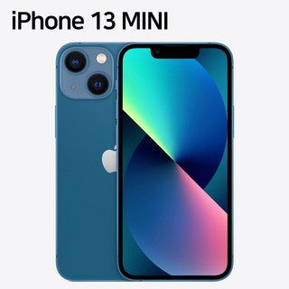 Apple 아이폰 13 mini 자급제, 블루, 128GB