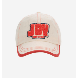 보보쇼즈 25SS 아동 모자 Joy patch cotton cap B125AC1023