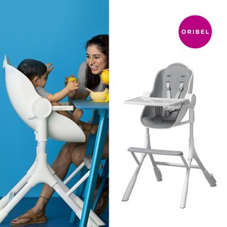 [오리벨] 코쿤Z 유아식탁의자, 핑크 사용 모습