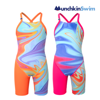 먼치킨스윔 오로라 여아 3부 수영복