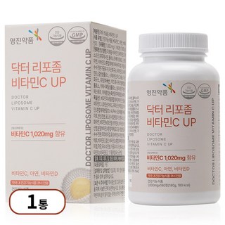 영진약품 리포좀 비타민C UP 식약청인증, 1개, 180정