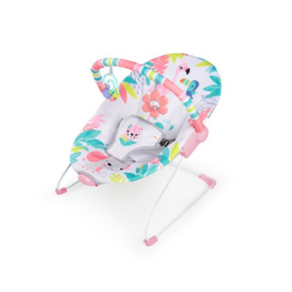 브라이트스타트 플라밍고 아기 바운서