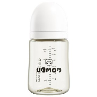유비맘 시그니처 노꼭지 젖병, 구름, 200ml, 1개