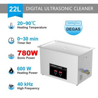 휴대용 초음파 식기 가전 2L 6L 15L 30L, EU, 22L-Plus-780W