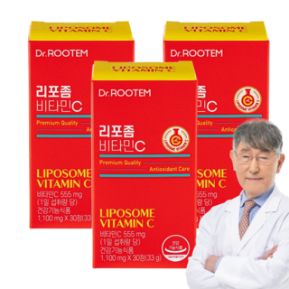 닥터루템 리포좀 비타민c 식약청인증 리포조말 리포좀공법 비타민c 비타민씨 비타민, 3개, 30정