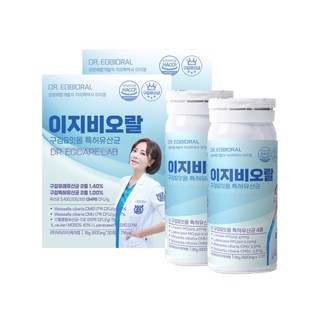 [1+1] 이지비오랄 치과의사 잇몸 구강유산균 oraCMU 특허 MG 루테리, 30정, 2개