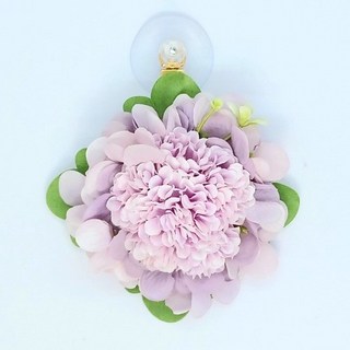 나예캘리 납골당꾸미기 조화 원형 미니꽃다발 추모 큐방부착식 미니카네이션 5종 1개, 4. 미니카네이션 블루