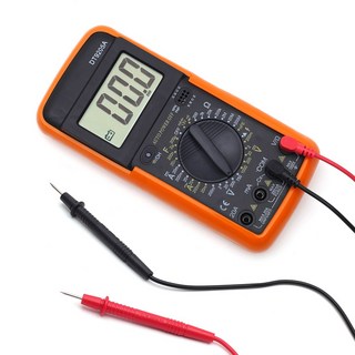 Acc 디지털 멀티미터 DT9205A 콘덴서 메가 전기 테스터기 매뉴얼 포켓 검전 측정, 1개