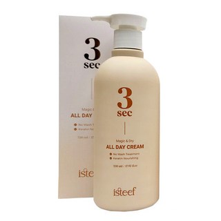 이스티프 올데이크림 트리트먼트 에센스530ml/3초의 기적/펌 염색 드라이전후 헹굼없는 케라틴크림, 1개