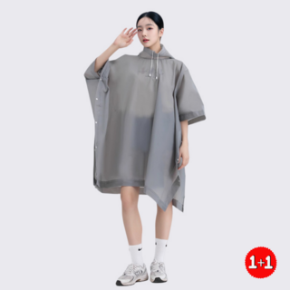 Naccessory 다회용 아웃도어 등산 판초 우의