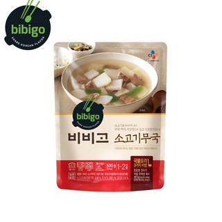 비비고 소고기무국500g, 500g, 8개