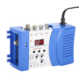 위성 수신기 비디오 카메라용 AV-RF AV-TV 변환기 M69 RF 변조기 VHF UHF PAL/NTSC 로컬 CATV 시스템과 호환 가능, [01] 230V EU 한국사용가능, 1개