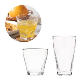 도요사사키 하이볼잔 글라스 사자메키 텀블러컵 유리컵, 375ml, 1개