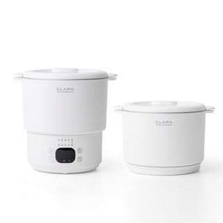 클래파 접이식 휴대용 미니 온도조절 커피포트