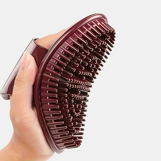 커버원 더 시원하게 두피 마사지 및 샴푸 브러시 1개 버건디 상품 이미지