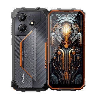 Blackview OSCAL Marine 2 견고한 전화 AI 11000mAh 배터리 6.56 "HD + 디스플레이 Unisoc T6158GB RAM 스, 01 CHINA, 02 4GB 64GB, 01 주황색, 64GB