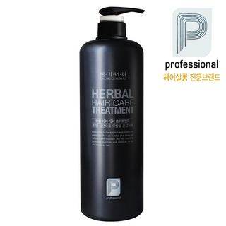 댕기머리 프로페셔널 허벌 헤어 케어 트리트먼트 1000ml, 1L, 1개