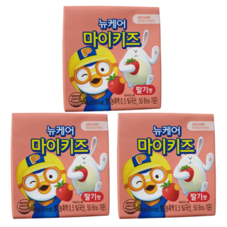 대상웰라이프 뉴케어 마이키즈 딸기맛, 150ml, 3개