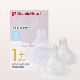 더블하트 피죤 모유실감 3세대 젖꼭지 SSSML2L, 1개