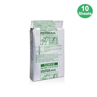 Fujifilm Instax Mini 필름 인화지 12 11 99 Link Liplay, White Film 10 Sheet, 1개