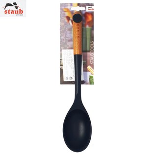 스타우브 실리콘 서빙스푼, 블랙, 1개