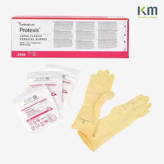 카디날헬스케어 프로텍시스 클래식 프리미엄 라텍스 수술장갑 50쌍 PROTEXIS Latex Surgical Glove, 8, 50세트