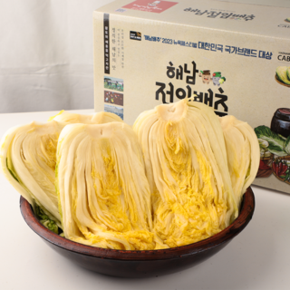 해남 절임배추20KG 스테비아배추 김장배추 포레스트팜 (수령희망일을 필수추가정보에 반드시 입력해주세요.), 20kg, 1개, 받는 날짜를 반드시 필수추가정보에 입력해주세요