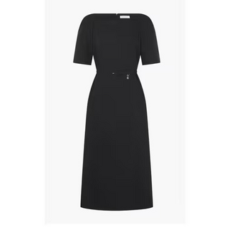 [라인어디션] (N537) 벨티드 스퀘어넥 원피스(NWOPPE0300)