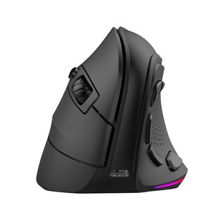 아이노트 LED 충전식 9버튼 무선 블루투스 버티컬 마우스 VM530RB, BLACK 사용 모습