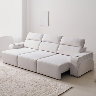 슬라이드 쇼파 이지클린 패브릭 무빙 모듈 슬라이딩 리클라이너 4인 소파, 4인소파(기본팔걸이 / 스피커x), 3월25일순차출고