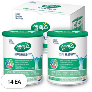 셀렉스 코어 프로 복합 프로틴 파우더, 304g, 14개