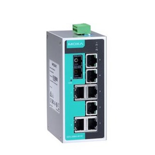 MOXA EDS-208A-S-SC 산업용 스위칭 허브