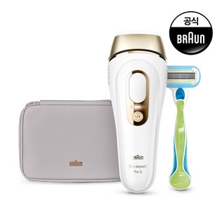(인기) 브라운 실크 엑스퍼트 프로5 IPL 제모 의료기기 (PL5054) (제모기), 1개, PL5054