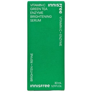 INNISFREE 漢拏山柑橘C亮白精華, 維他命C 綠茶酵素亮白精華液 30ml, 1瓶