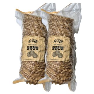 땅콩전병 700g추억의 옛날 전병 과자, 700g, 2개