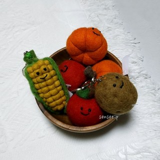 네팔 양모 키링 모습