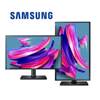 삼성전자 S24E45K FHD 피벗 높낮이 벽걸이가능 HDMI단자 24인치사무용 중고AA, 61cm, 24E450