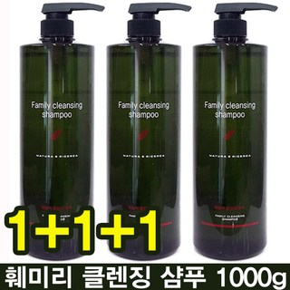 훼밀리 클렌징 두피 샴푸 1000ml