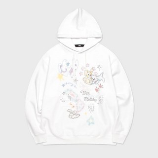 엘엠씨 SKETCH DOODLE HOODIE off white