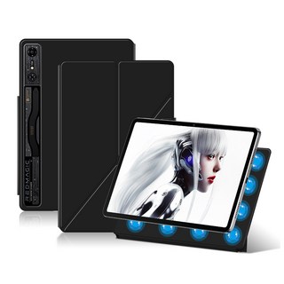 ZTE nubia REDMAGIC Gaming Tablet Pro 2024 용 마그네틱 케이스 Red Magic Nova 10.9 인치 스탠드 커버 Re